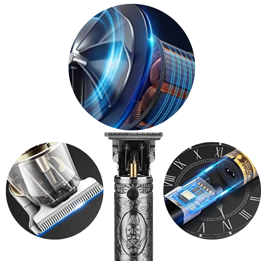 Tondeuse de barbier rechargeable - Ozerty