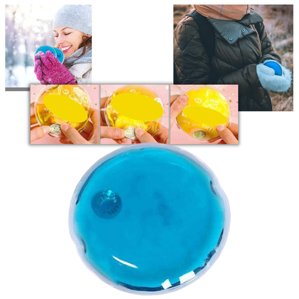 Chauffe-mains réutilisable