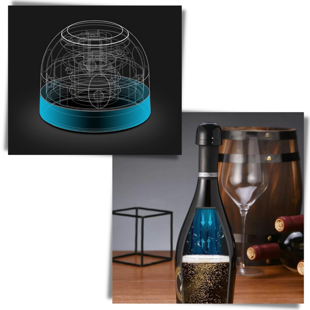 Bouchon de bouteille réutilisable - Ozerty