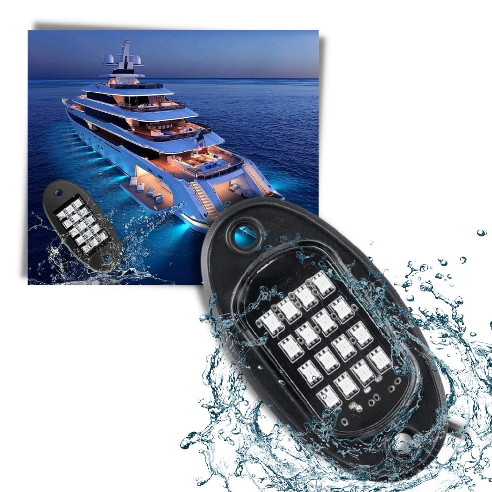 Ensemble de 8 lumières RVB pour véhicules - Ozerty