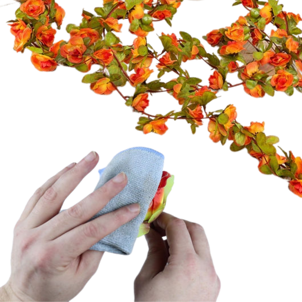 Guirlande de roses artificielles - Ozerty