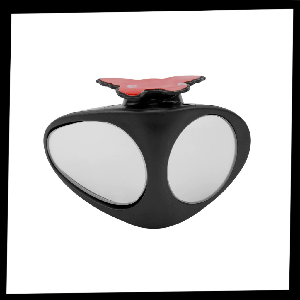 Rétroviseur de voiture rotatif à 2 côtés pour angle mort - Ozerty