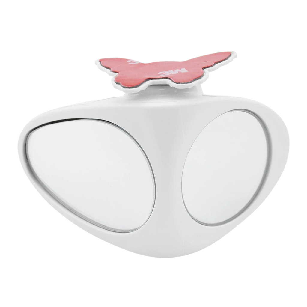 2-sided rotating blind spot mirror