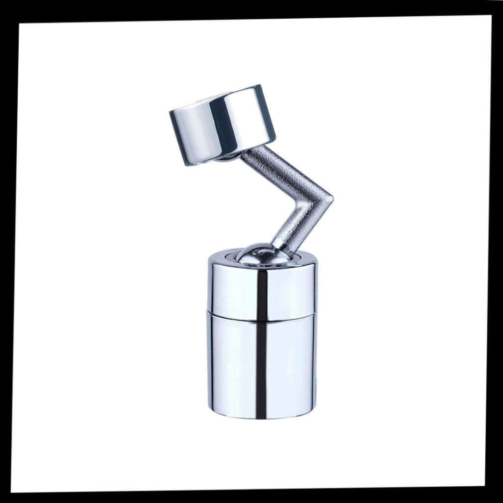 Buse de robinet rotative anti-éclaboussures orientable à 360°. - Ozerty