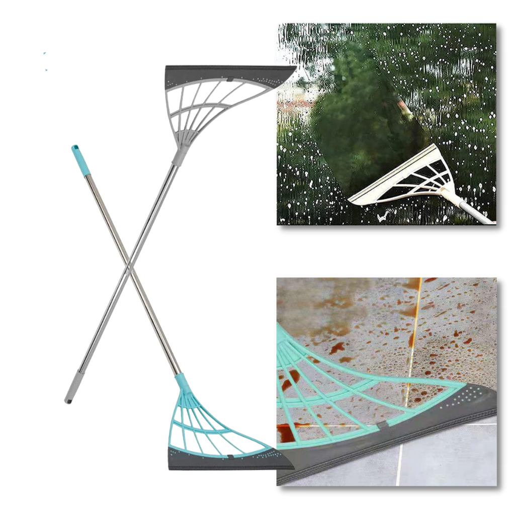 Balai télescopique en caoutchouc - Ozerty