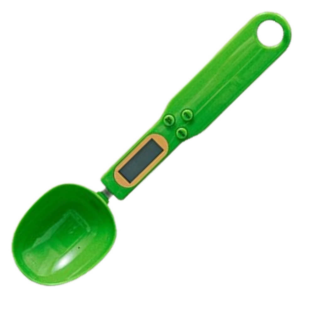 Measuring scale spoon with LCD display