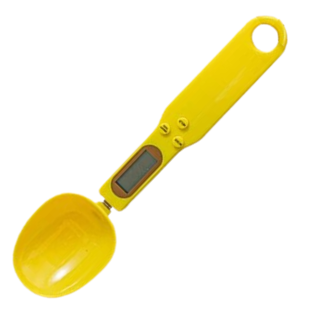 Measuring scale spoon with LCD display