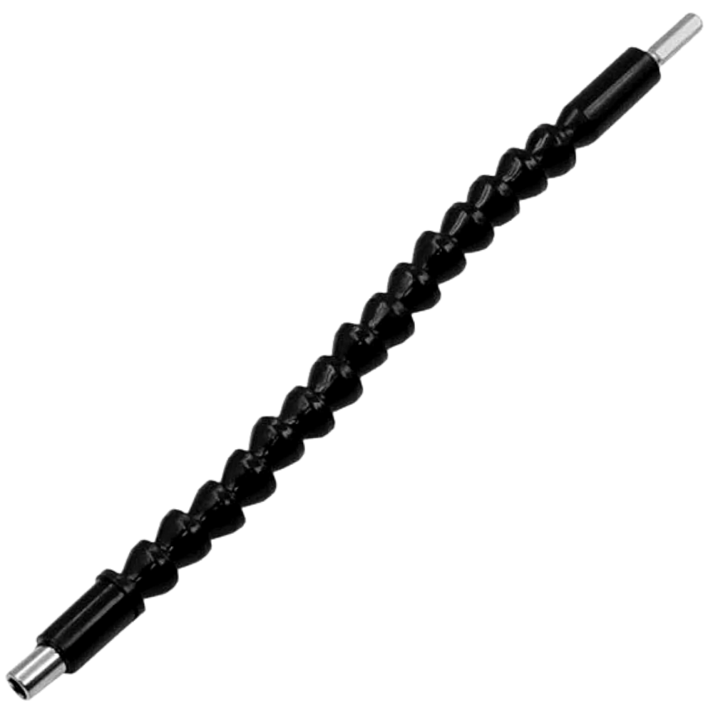 Flexible drill bit holder for electric drill