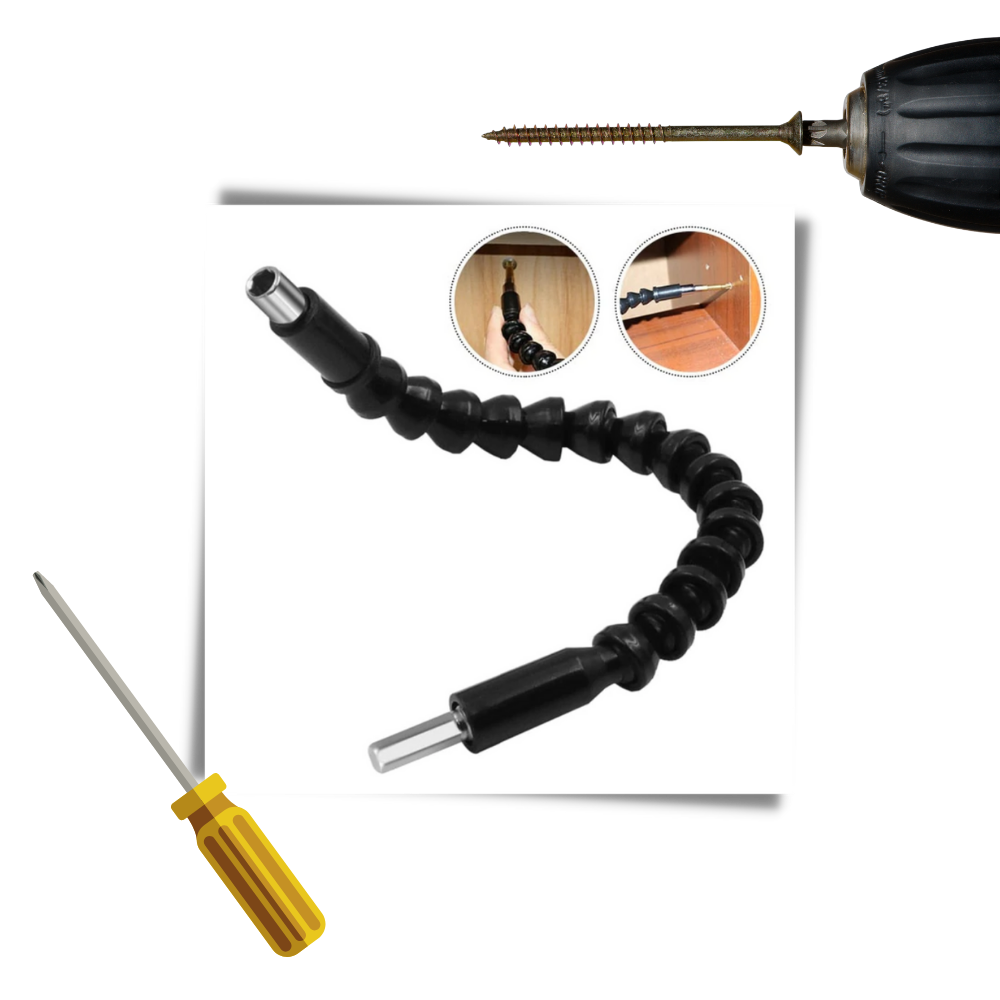 Porte-foret flexible pour perceuse électrique - Ozerty