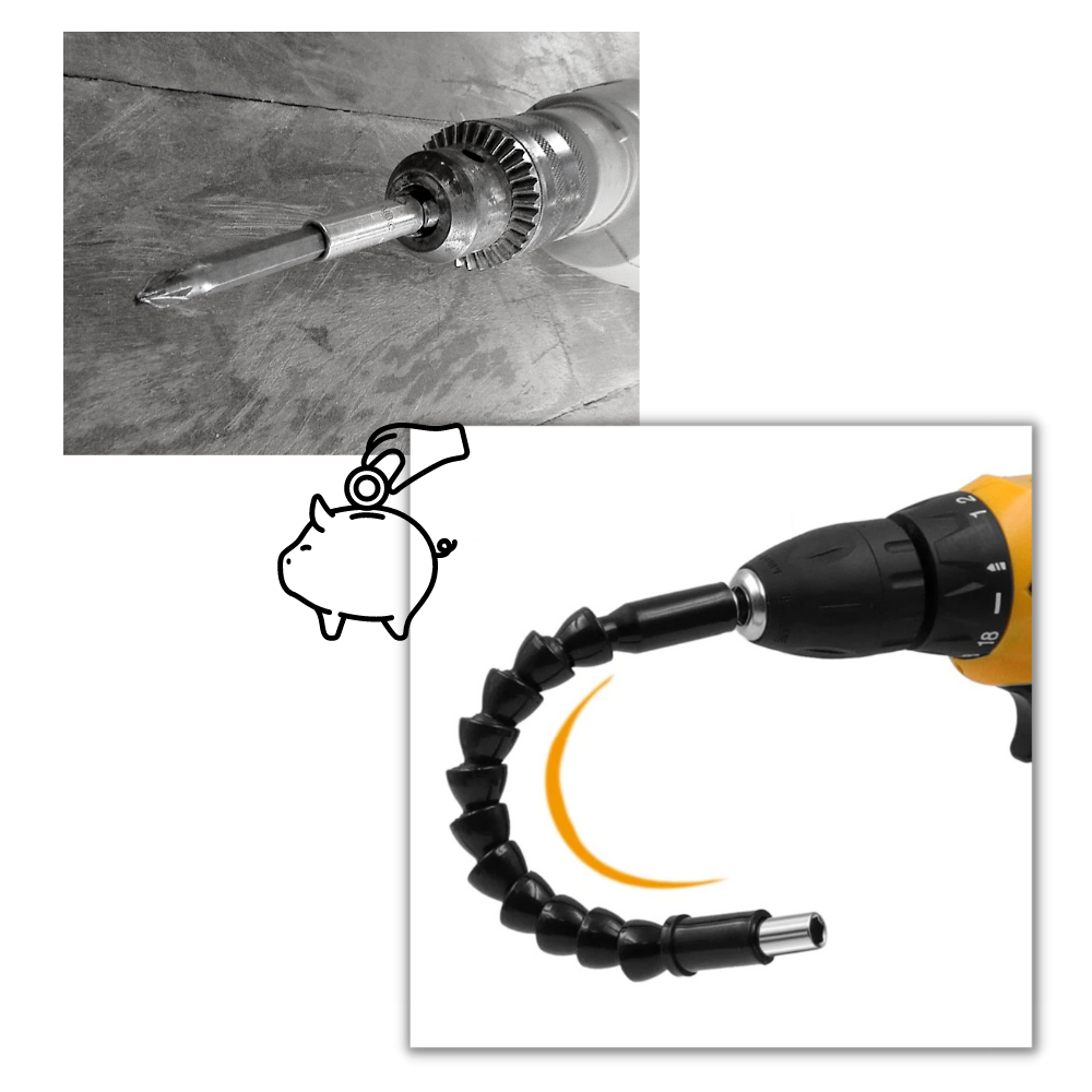 Porte-foret flexible pour perceuse électrique - Ozerty