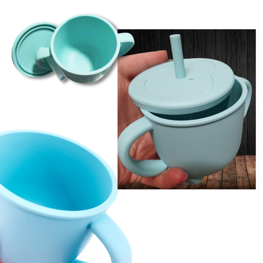 Tasse à bec en silicone pour bébés - Ozerty