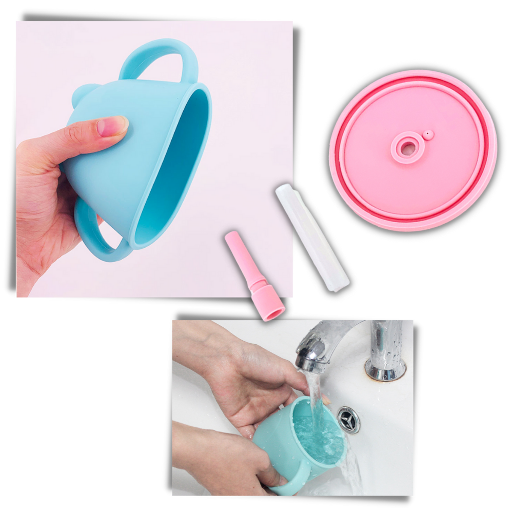 Tasse à bec en silicone pour bébés - Ozerty