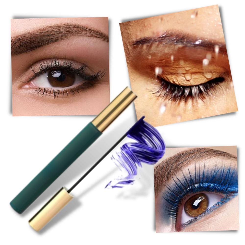 Mascara résistant à l'eau de couleur magique
