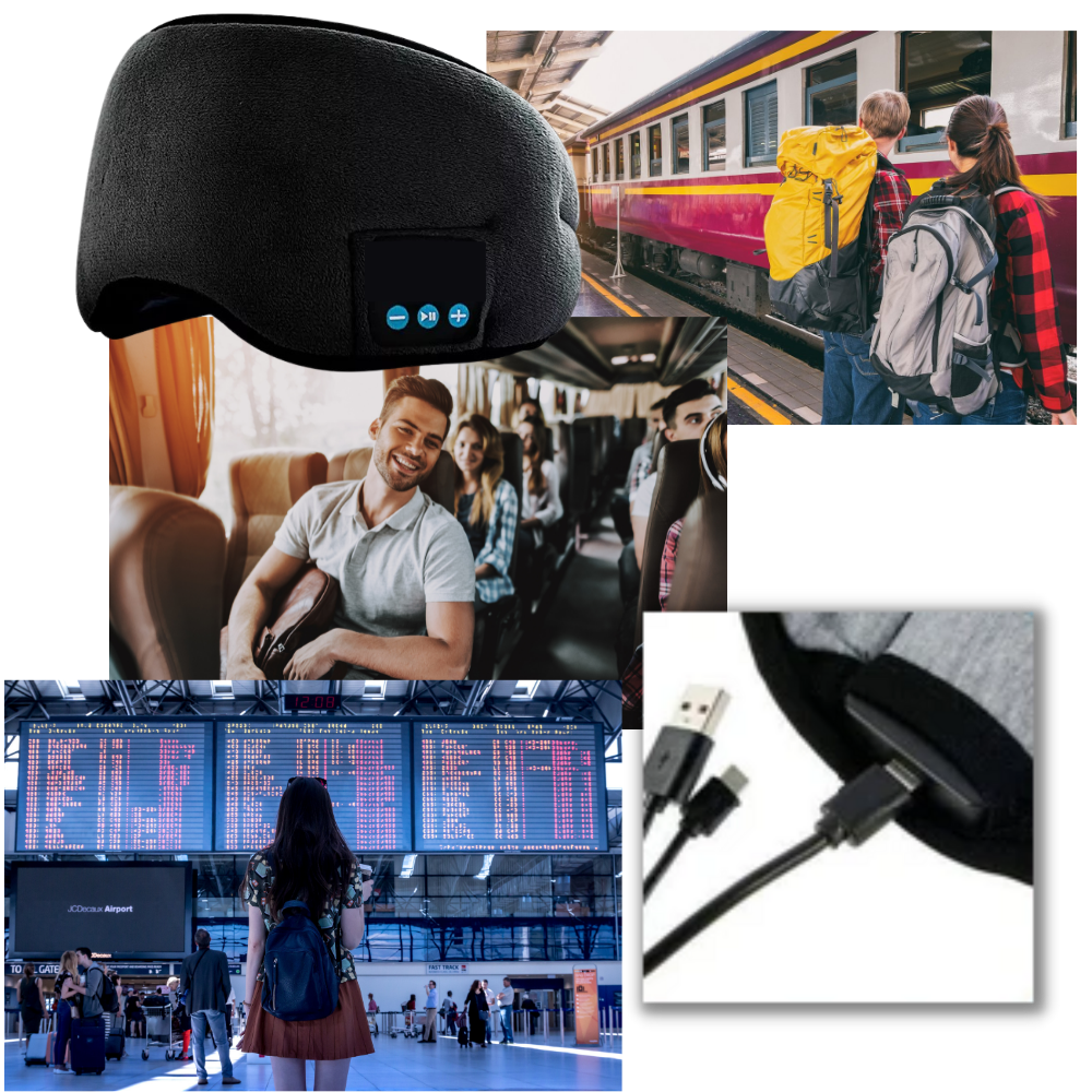 Masque de sommeil bluetooth - Ozerty