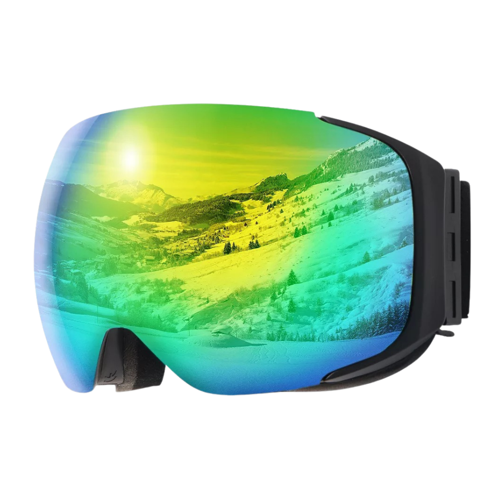 Lunettes de protection pour la neige avec pack de verres - Ozerty