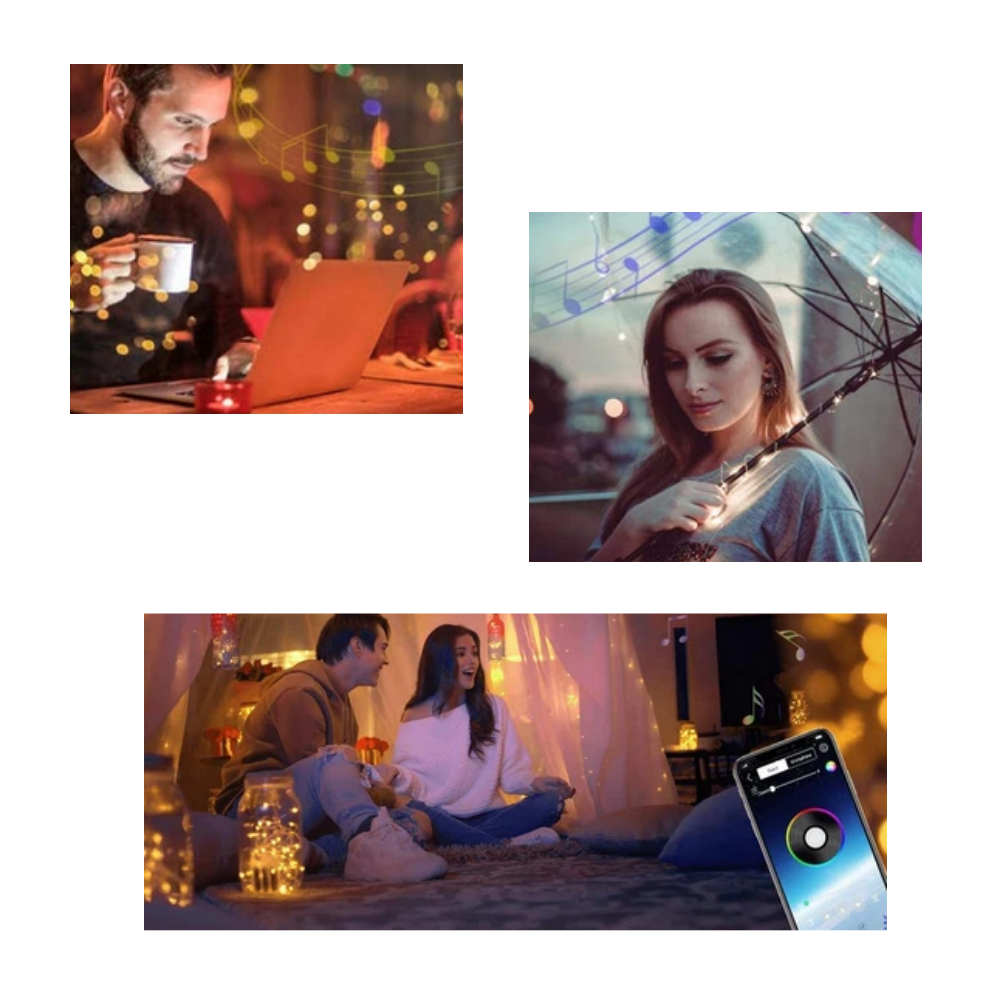 Guirlandes lumineuses à LED - Ozerty