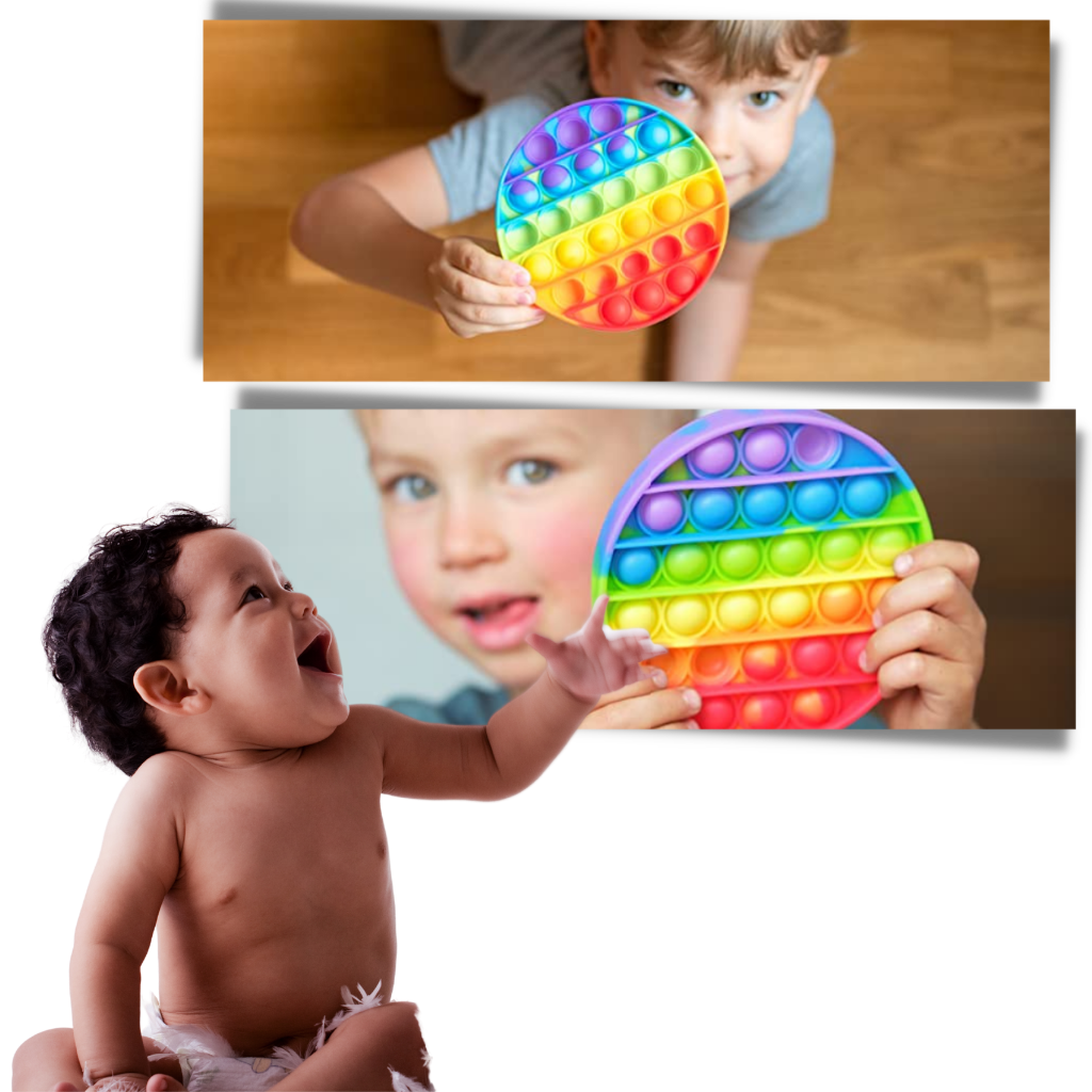 Jouet sensoriel anti-stress à bulles - Ozerty