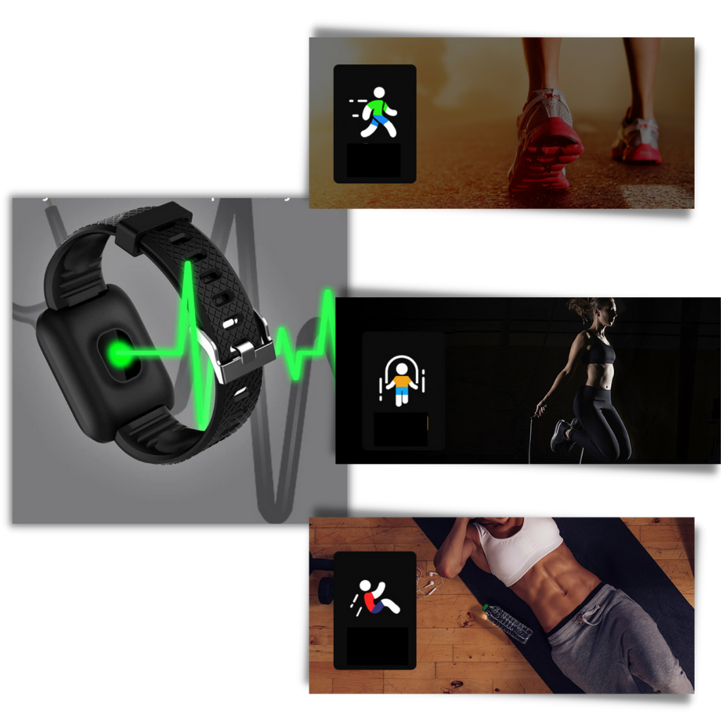 Montre intelligente à écran tactile - Ozerty