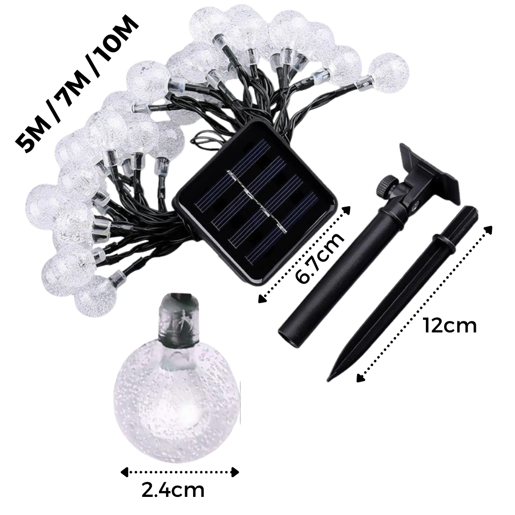 Guirlande lumineuse solaire - Ozerty