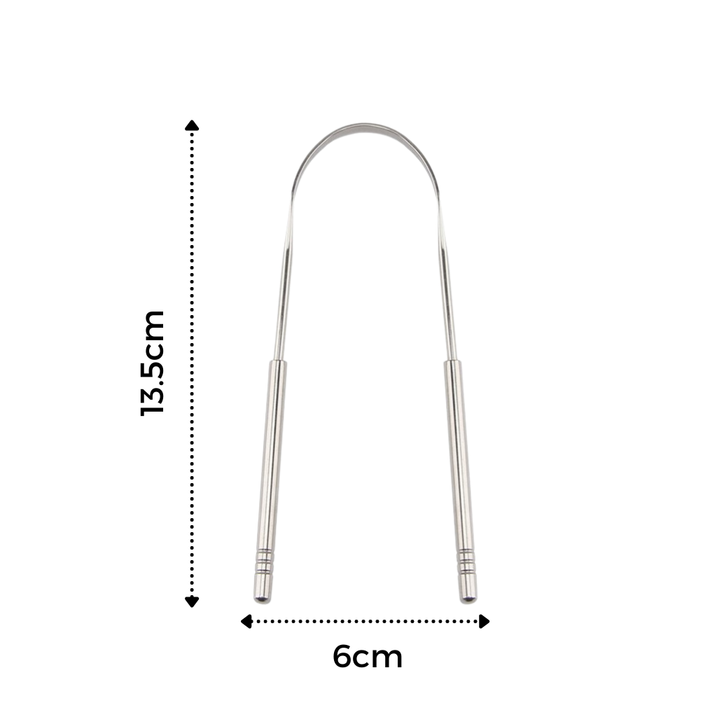 Outil de nettoyage pour la langue en acier inoxydable - Ozerty