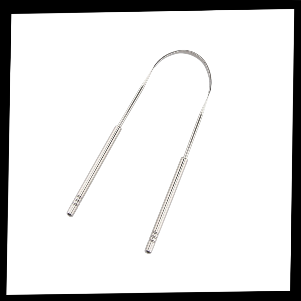 Outil de nettoyage pour la langue en acier inoxydable - Ozerty