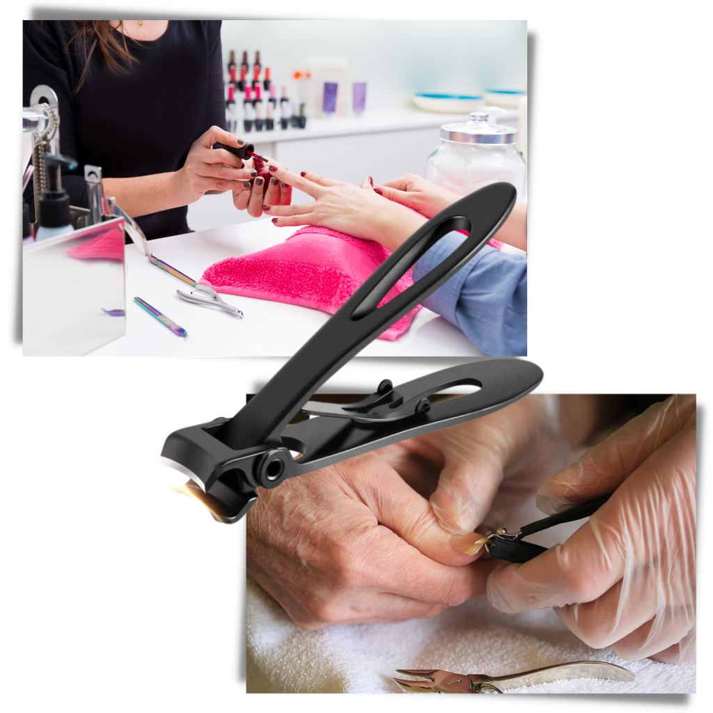 Coupe-ongles à large mâchoire en acier inoxydable - Ozerty