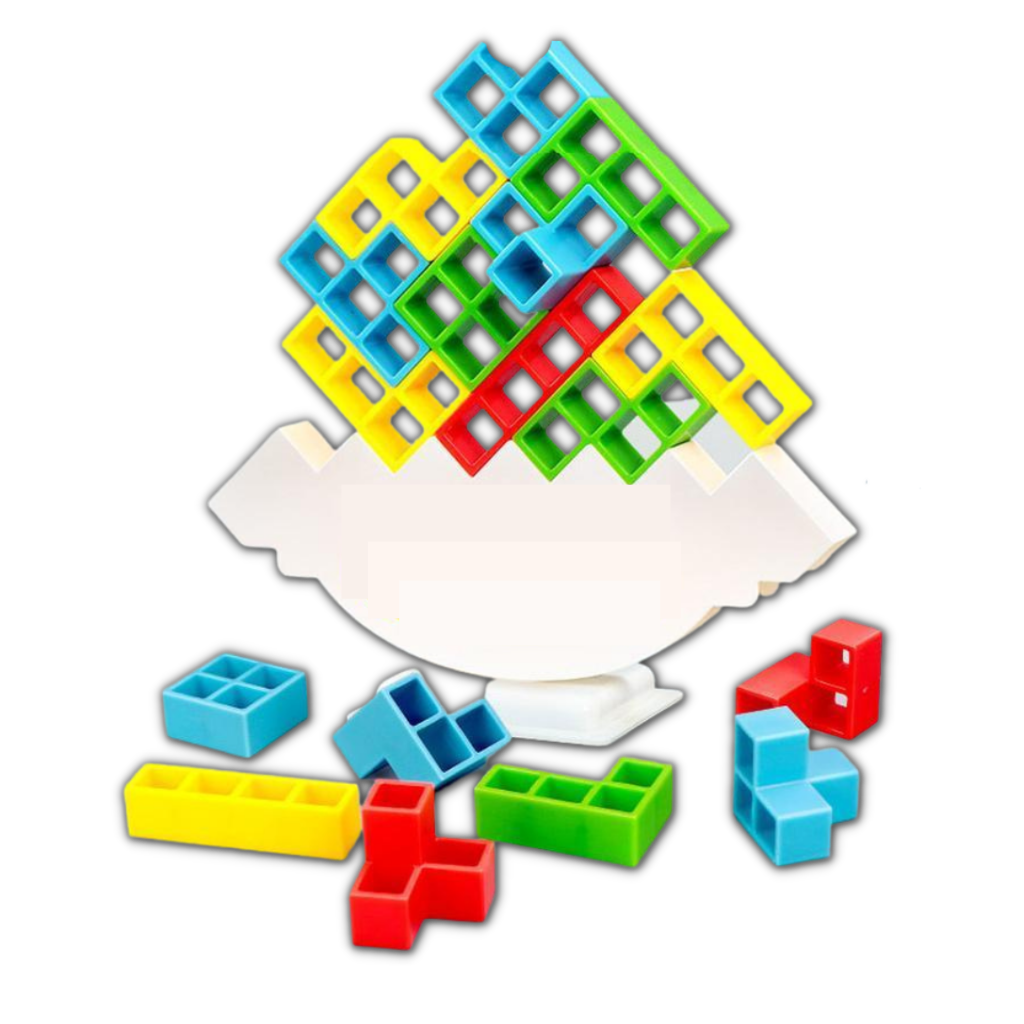 Jouet d'empilement en bascule à équilibre élevé - Ozerty