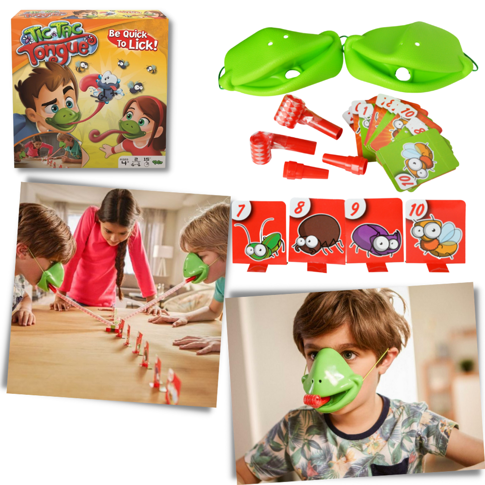 Jeu de Puzzle Tic Tac Langue