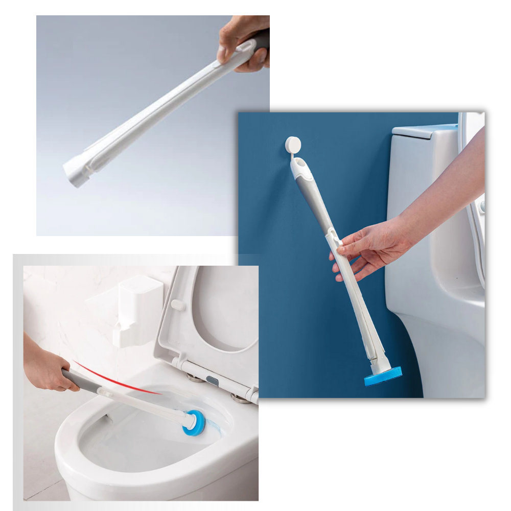 Ensemble de brosses de toilettes jetables - Ozerty