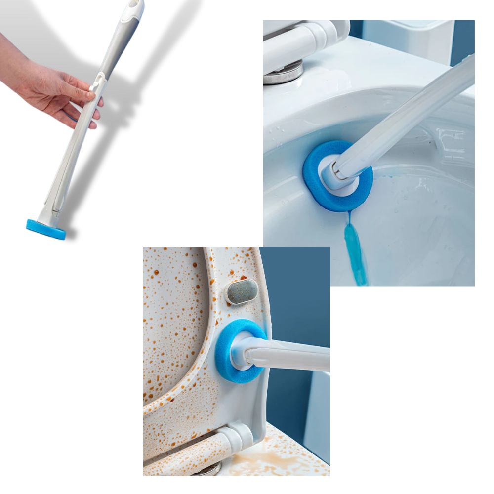 Ensemble de brosses de toilettes jetables - Ozerty