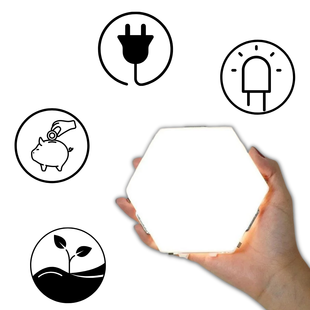 Lot de 3 lampes tactiles modulaires - Ozerty