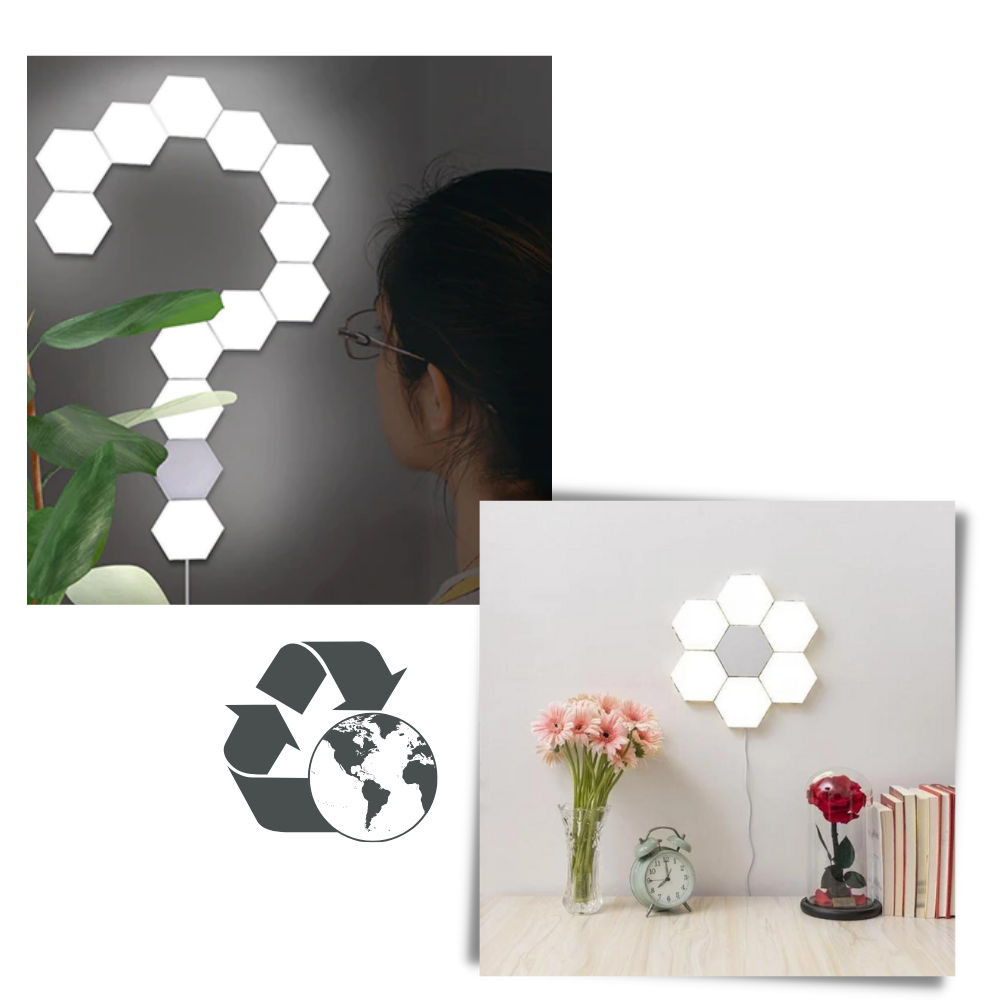 Lot de 3 lampes tactiles modulaires - Ozerty