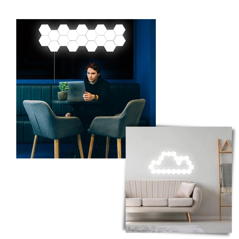 Lot de 3 lampes tactiles modulaires - Ozerty