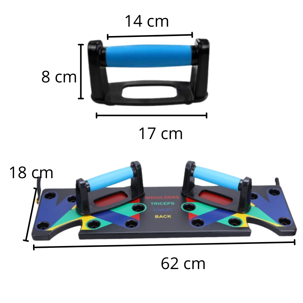 Planche d'entraînement 9 en 1 power up - Ozerty