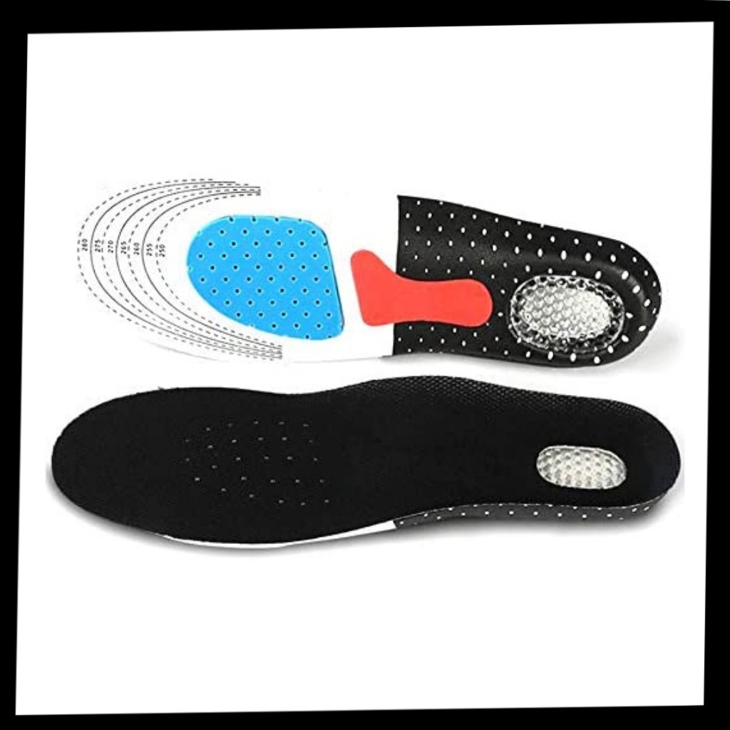 Semelles unisexes en gel pour chaussures de course - Ozerty