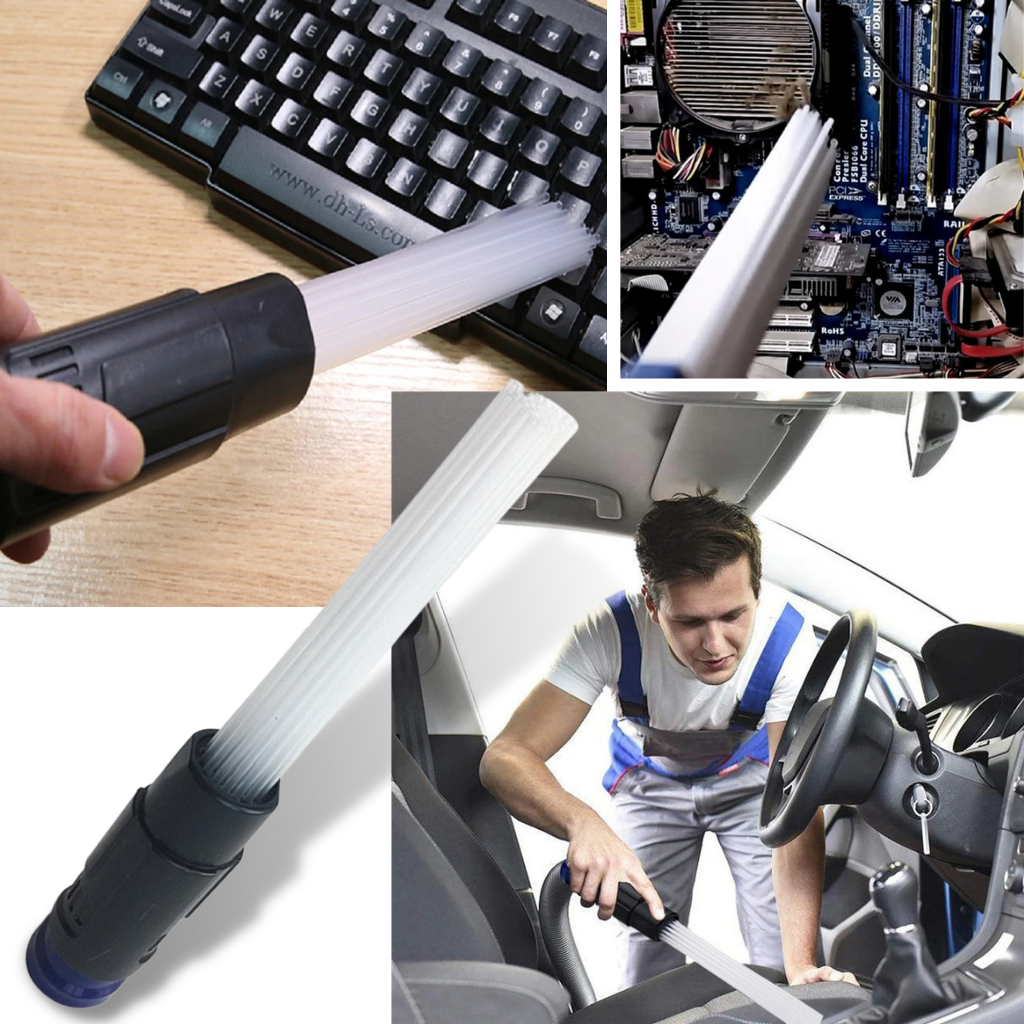 Embout d'aspirateur antipoussière universel