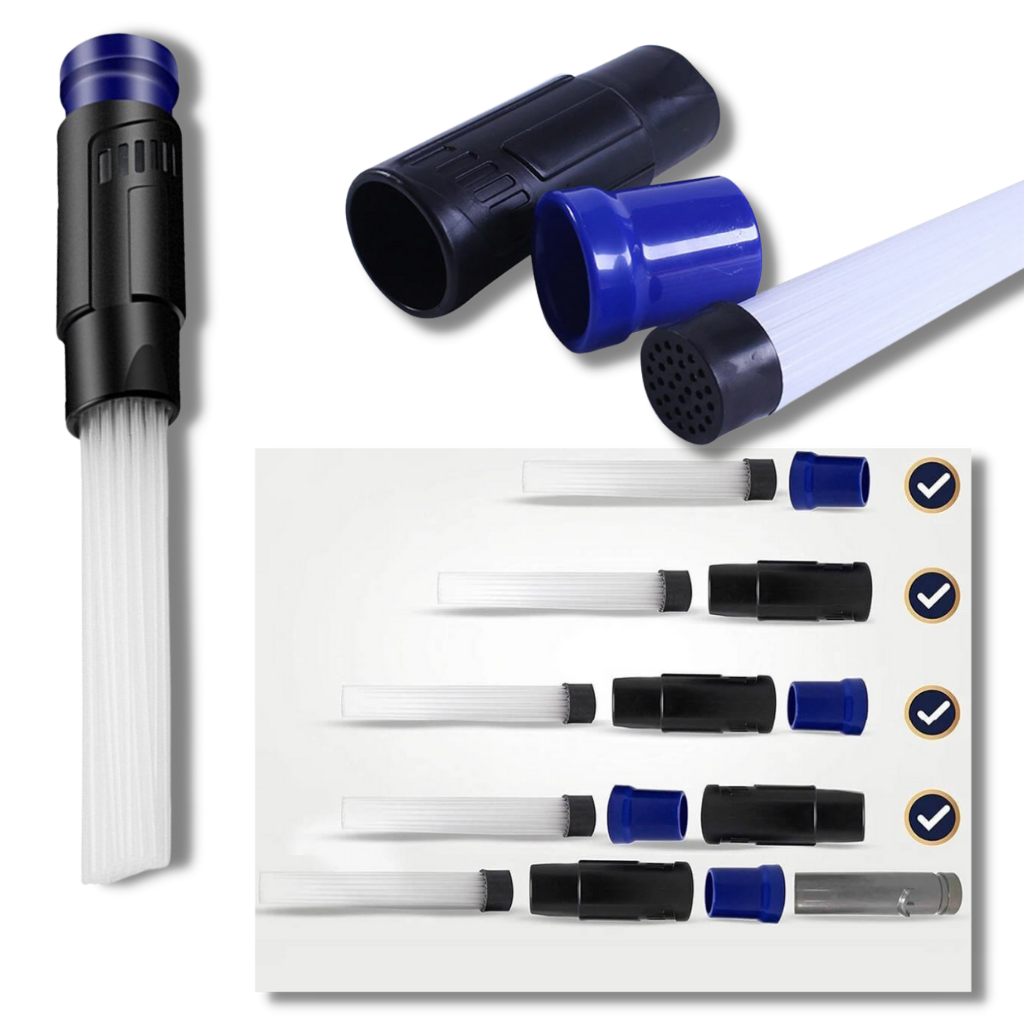 Embout d'aspirateur antipoussière universel - Ozerty