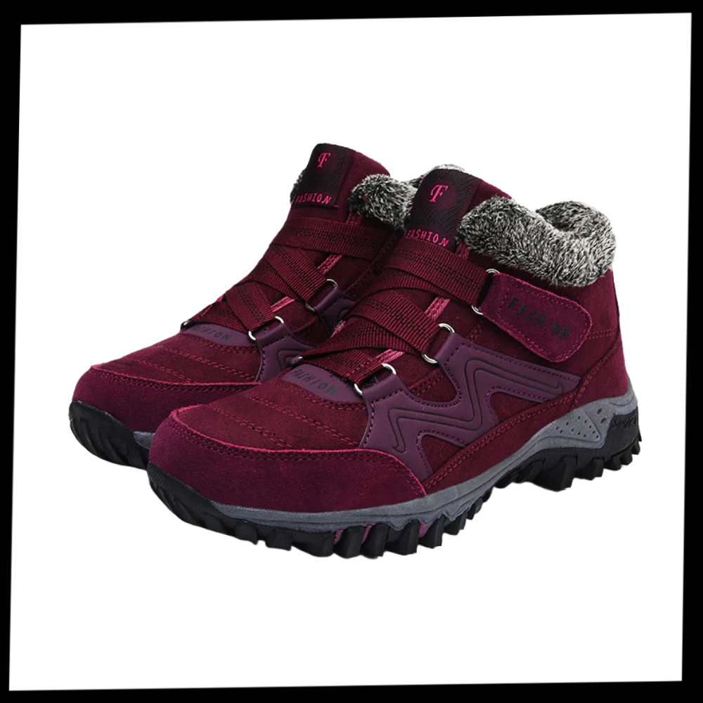 Bottes d'hiver en cuir - Ozerty