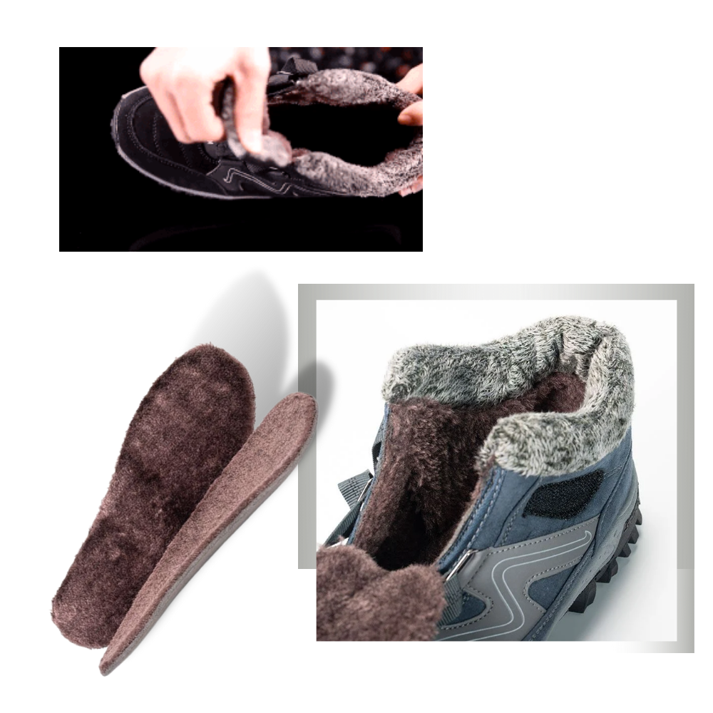 Bottes d'hiver en cuir - Ozerty