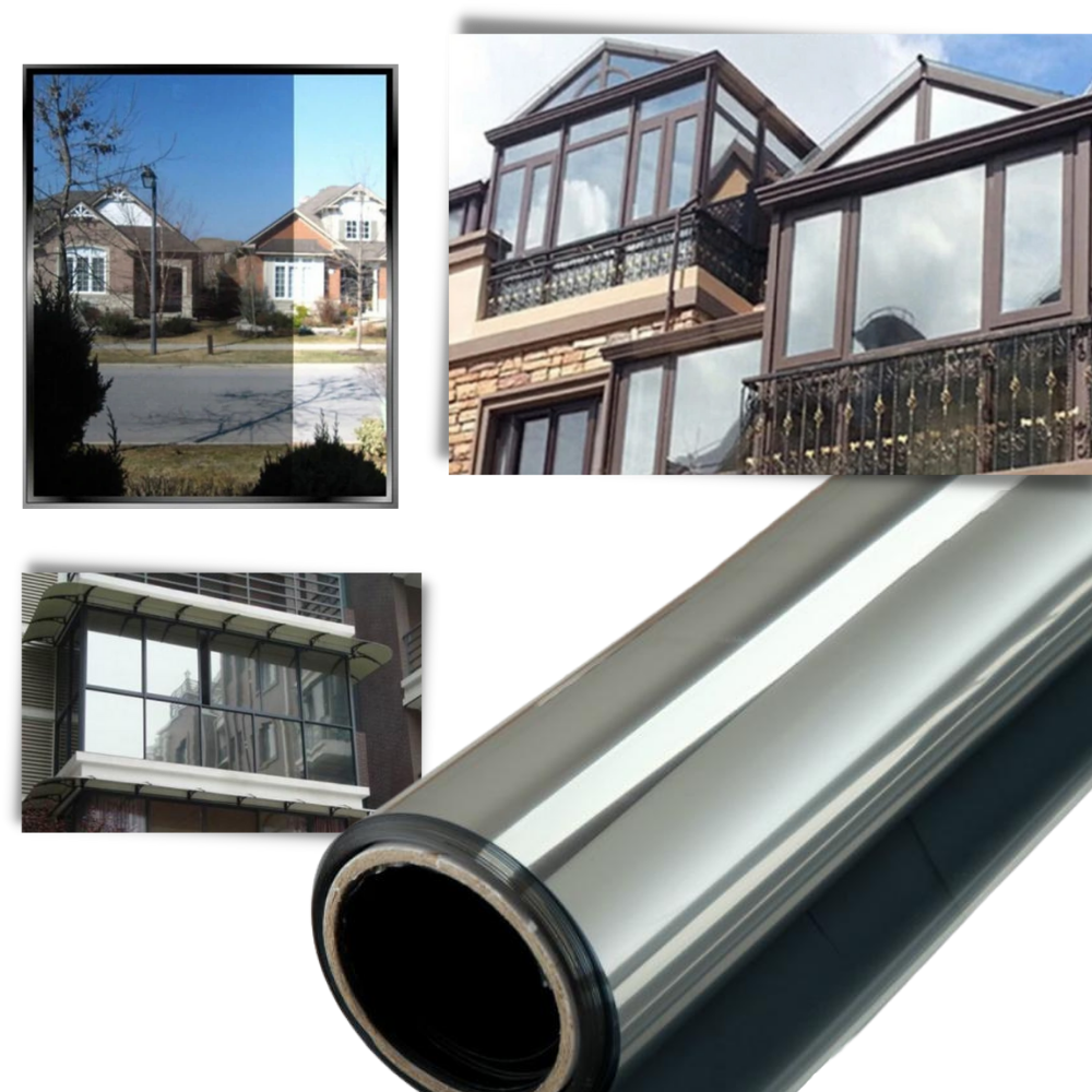 Film de privacité réfléchissant pour fenêtres