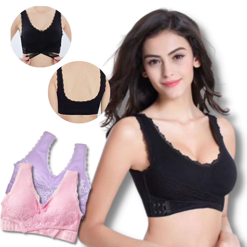 Soutien-gorge push-up sans coutures et sans fil