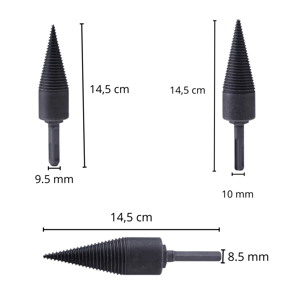 Mèche pour fendeuse à bois  - Ozerty