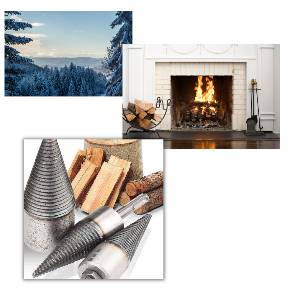 Mèche pour fendeuse à bois  - Ozerty