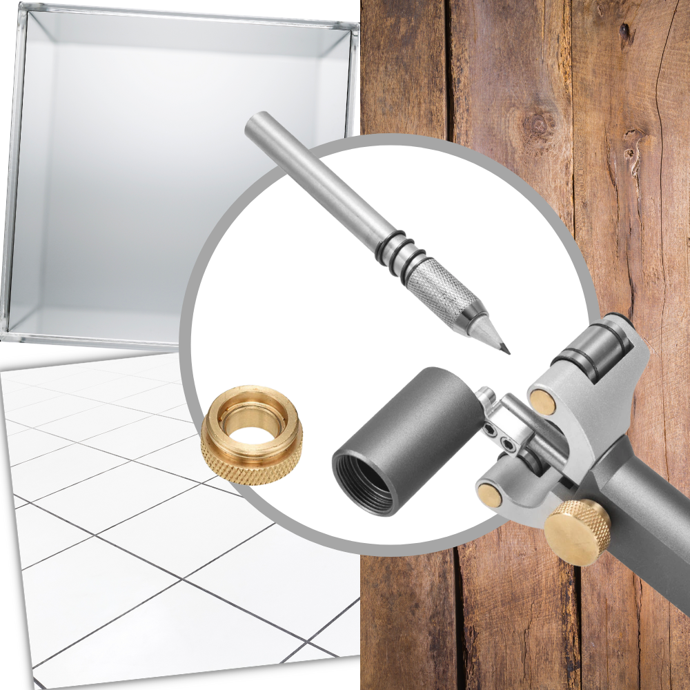 Outil de traçage à double fonction pour le travail du bois - Ozerty