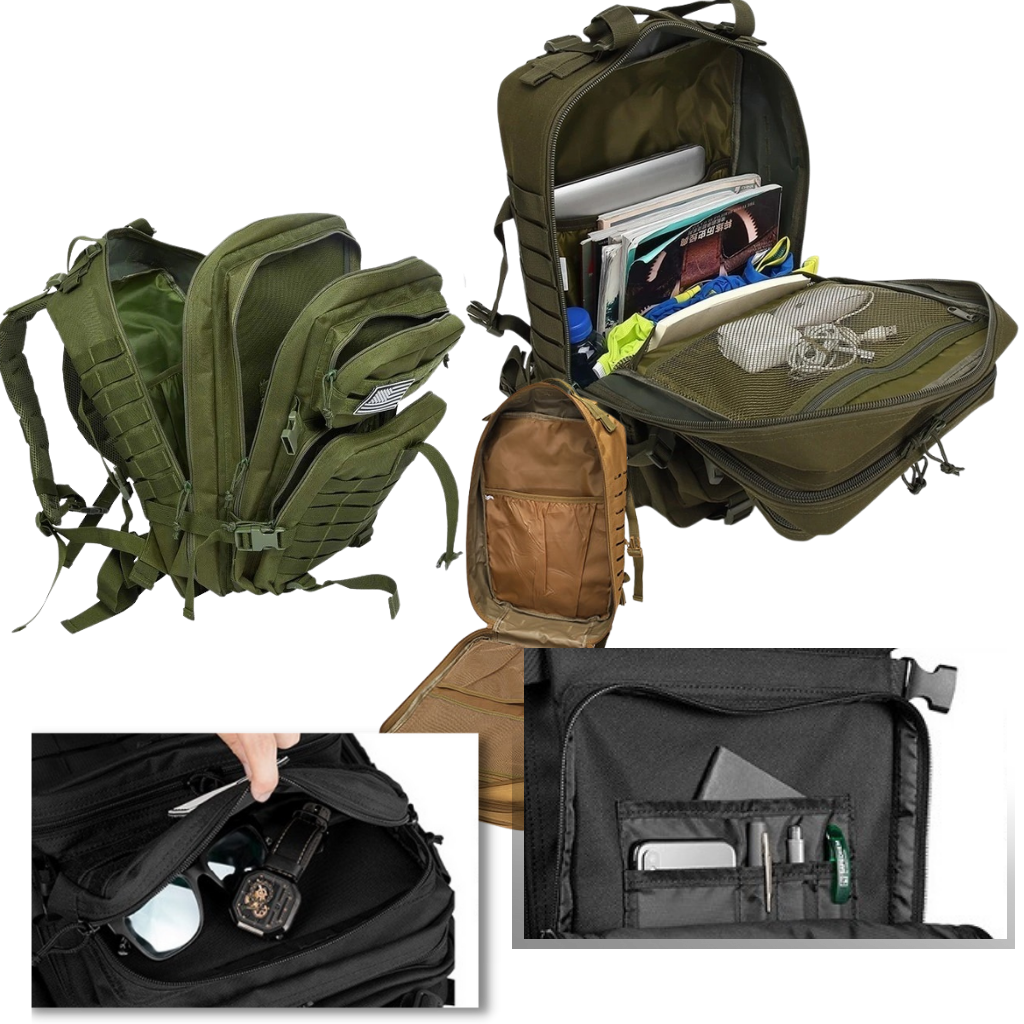 Sac à dos de camping résistant de 50L - Ozerty