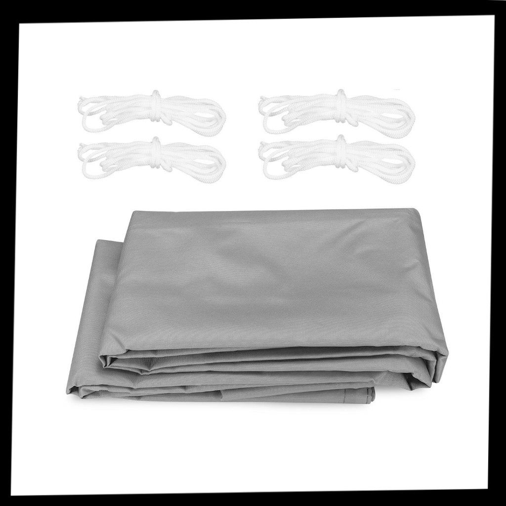 Voile d'ombrage rectangulaire résistant aux intempéries - Ozerty