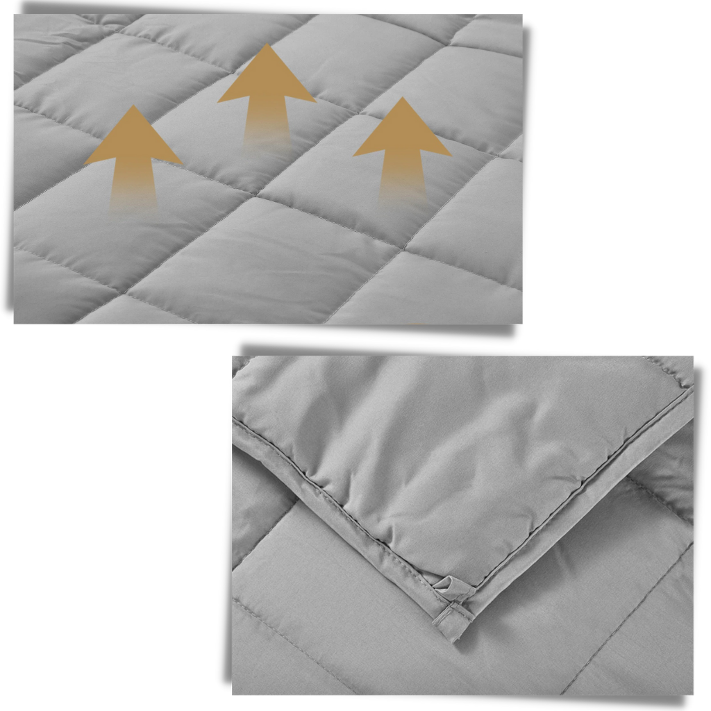 Couverture lestée pour thérapie par pression profonde - Ozerty