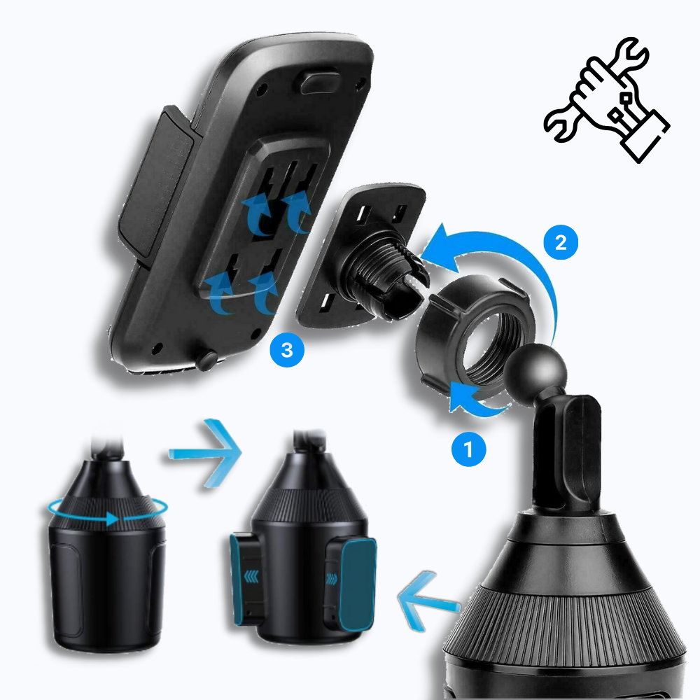 Support réglable pour téléphone portable - Ozerty