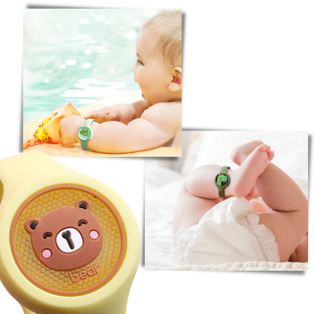 Bracelet anti-moustique pour enfants - Ozerty