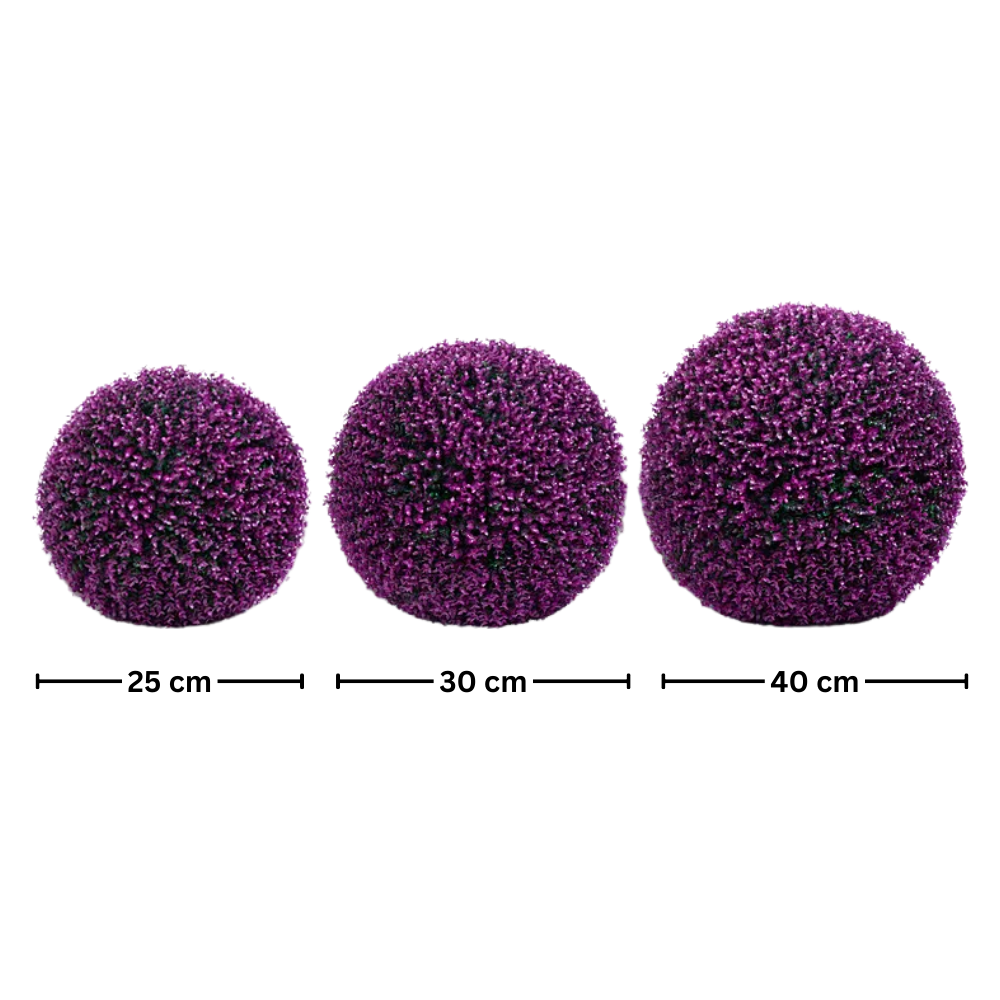 Boules de gazon topiaire artificiel - Ozerty